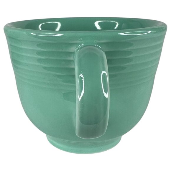 Fiesta Ware Green Tea Coffee Cup & Saucer Set Made In USA Homer Laughlin - Picture 5 of 11